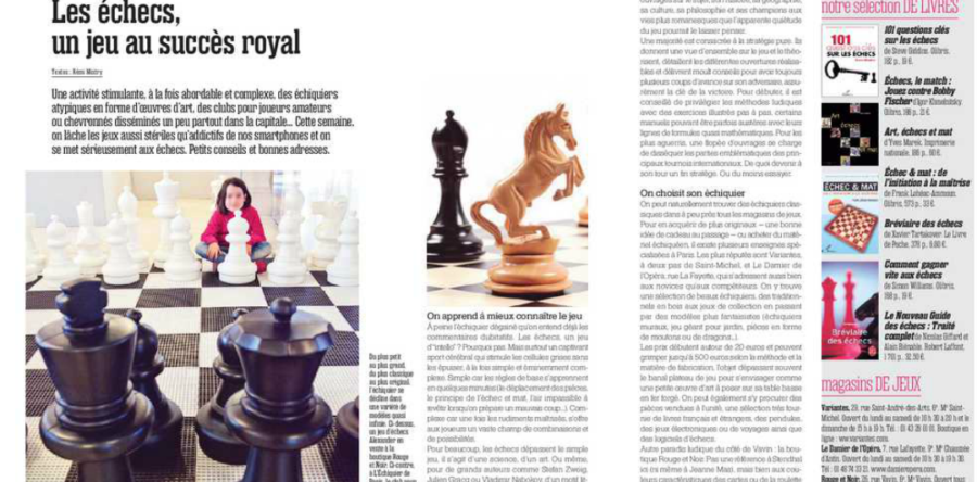 « A NOUS » LES ECHECS!